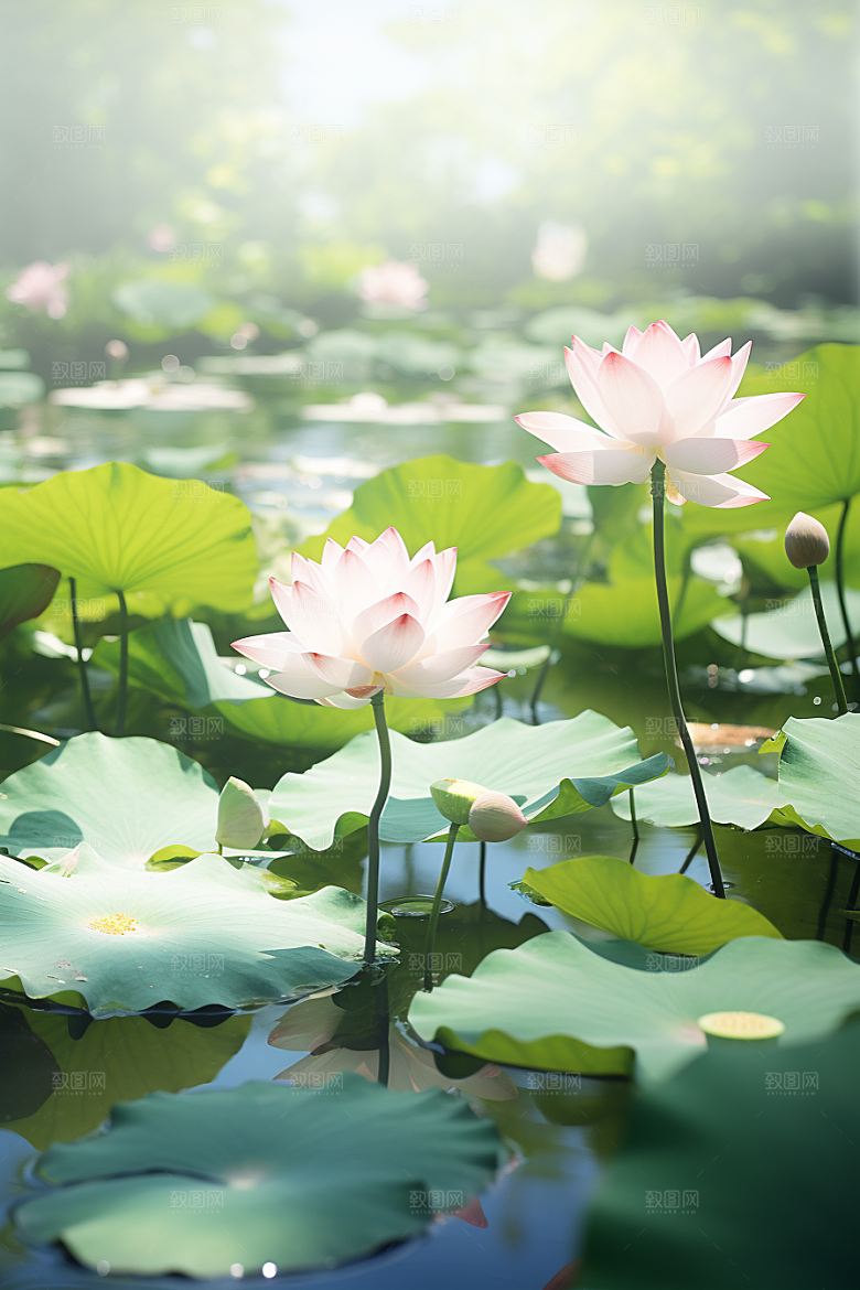 大暑盛夏节气素材