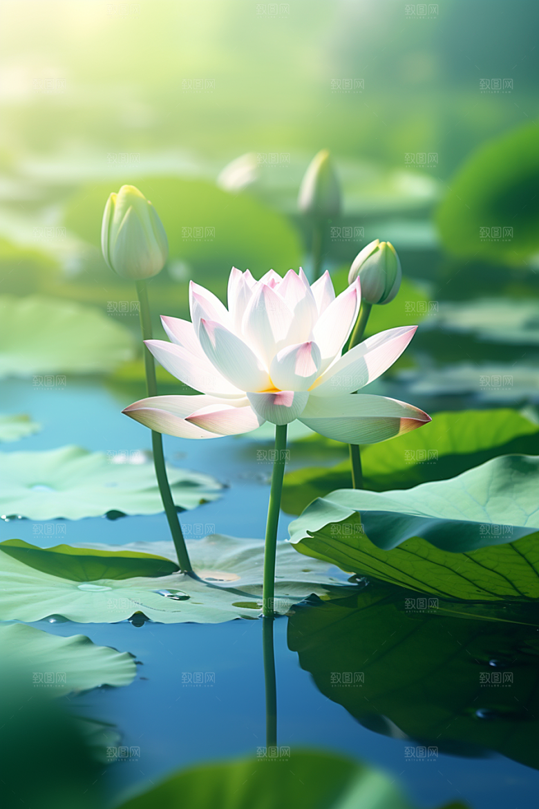 大暑节气二十四节气素材