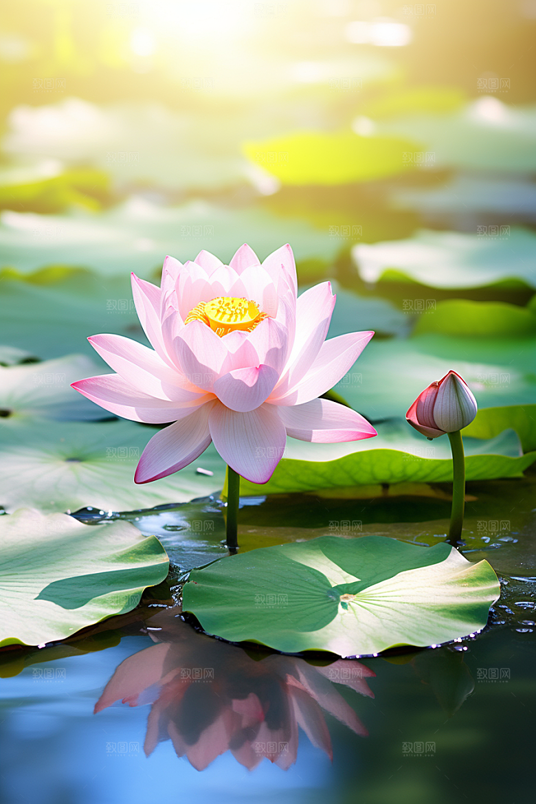 大暑节气炎热素材