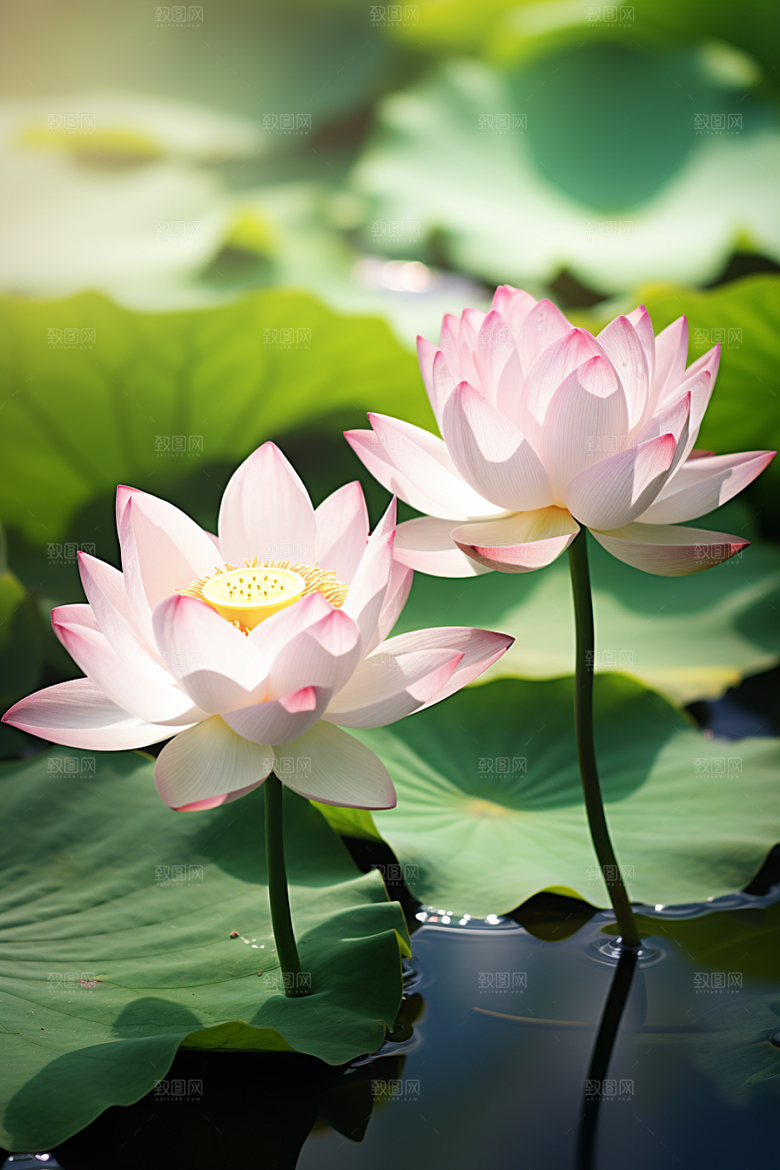 大暑夏季炎热素材