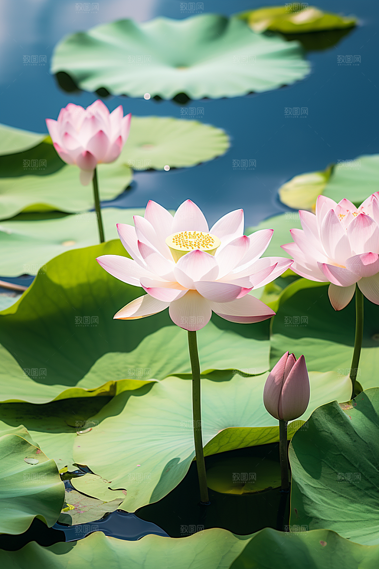 大暑盛夏炎热素材
