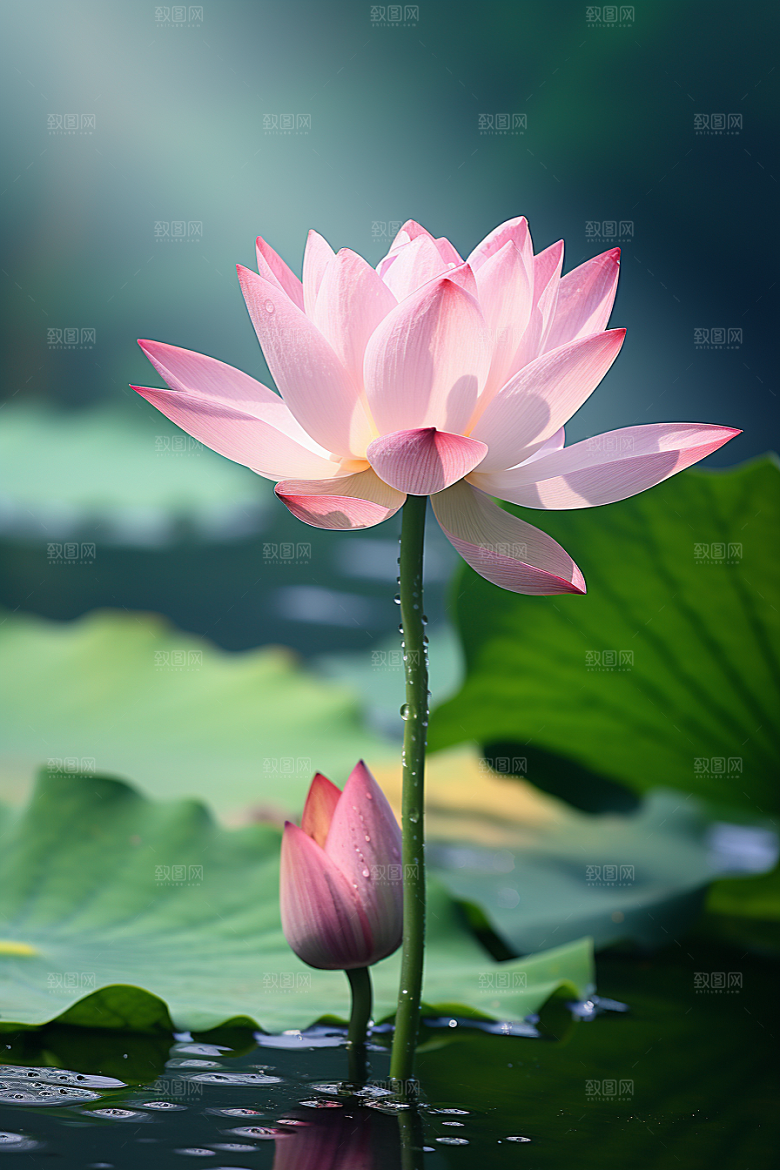 大暑炎热清凉素材