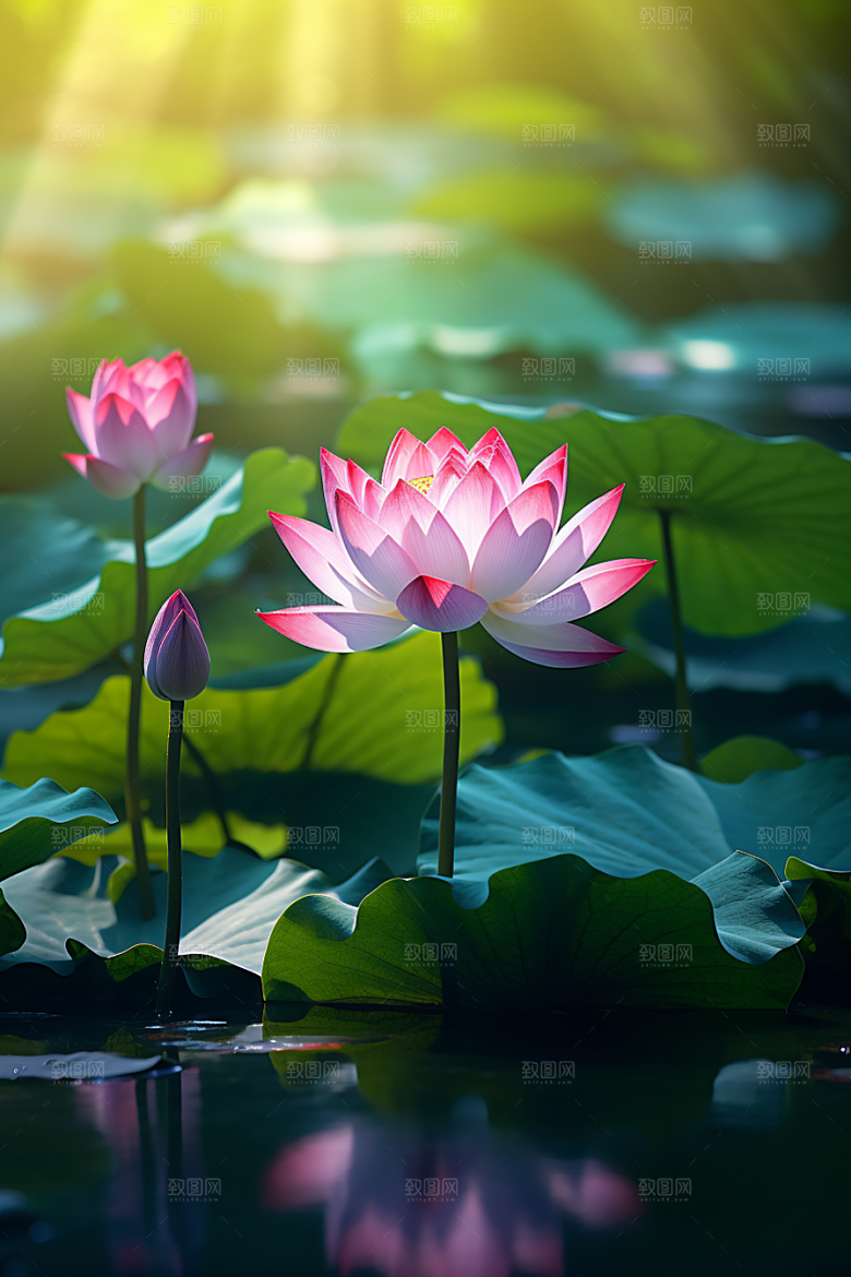 大暑节气高清素材