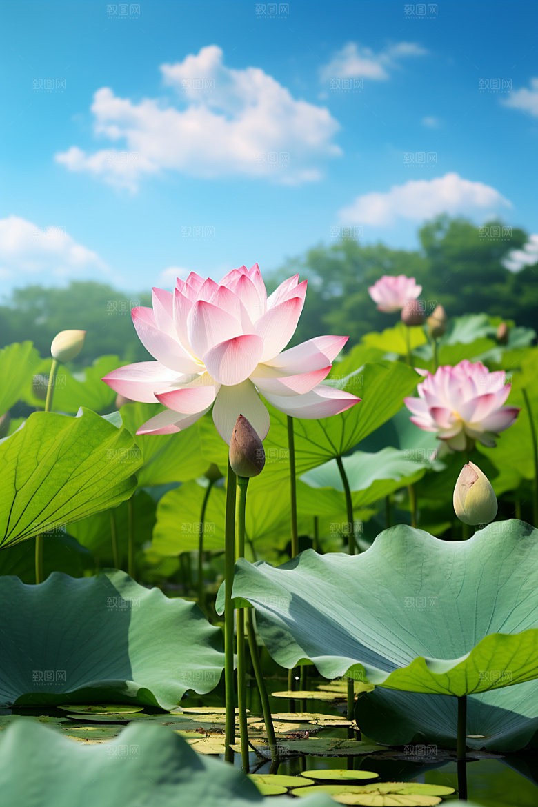 大暑高清盛夏素材