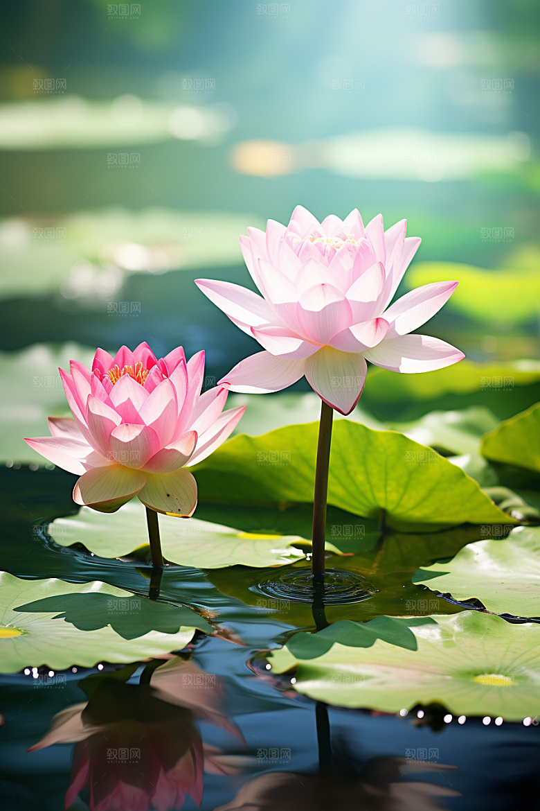 大暑夏季清凉素材