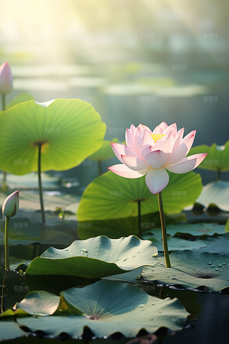 大暑元素氛围素材