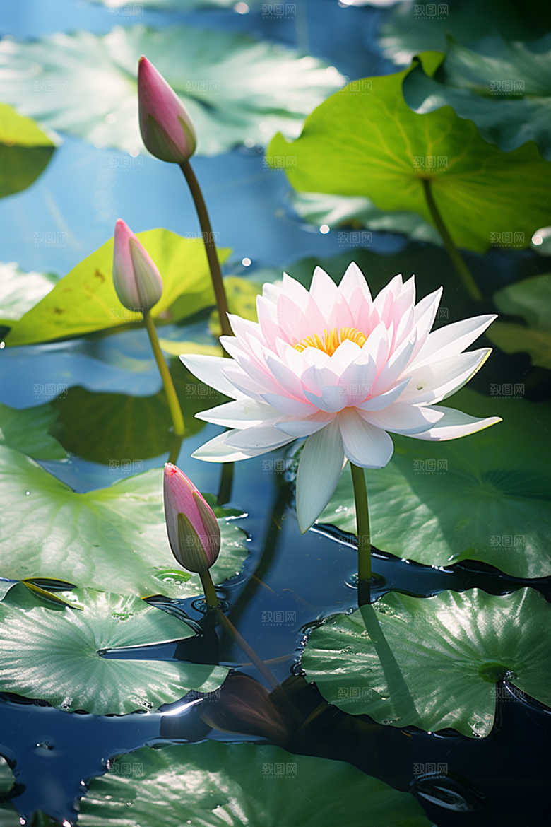 大暑盛夏高清素材
