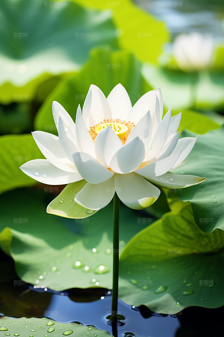 大暑盛夏清凉素材