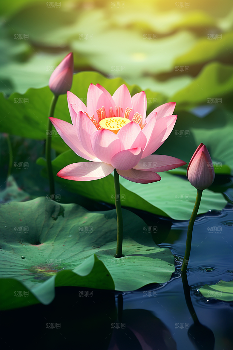 大暑节气高清素材