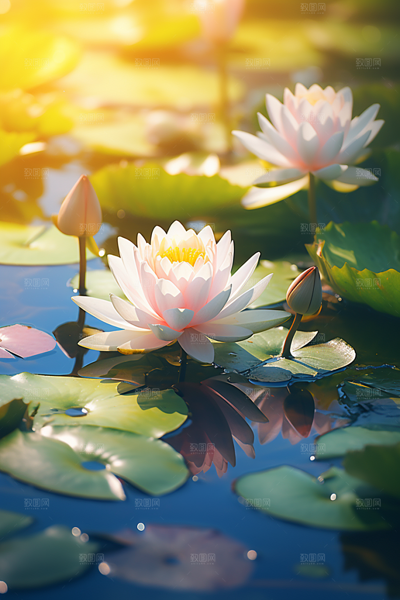 大暑盛夏二十四节气素材