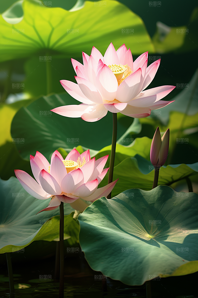 大暑氛围炎热素材