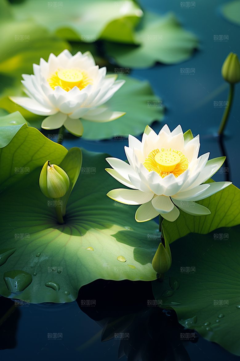 大暑炎热盛夏素材