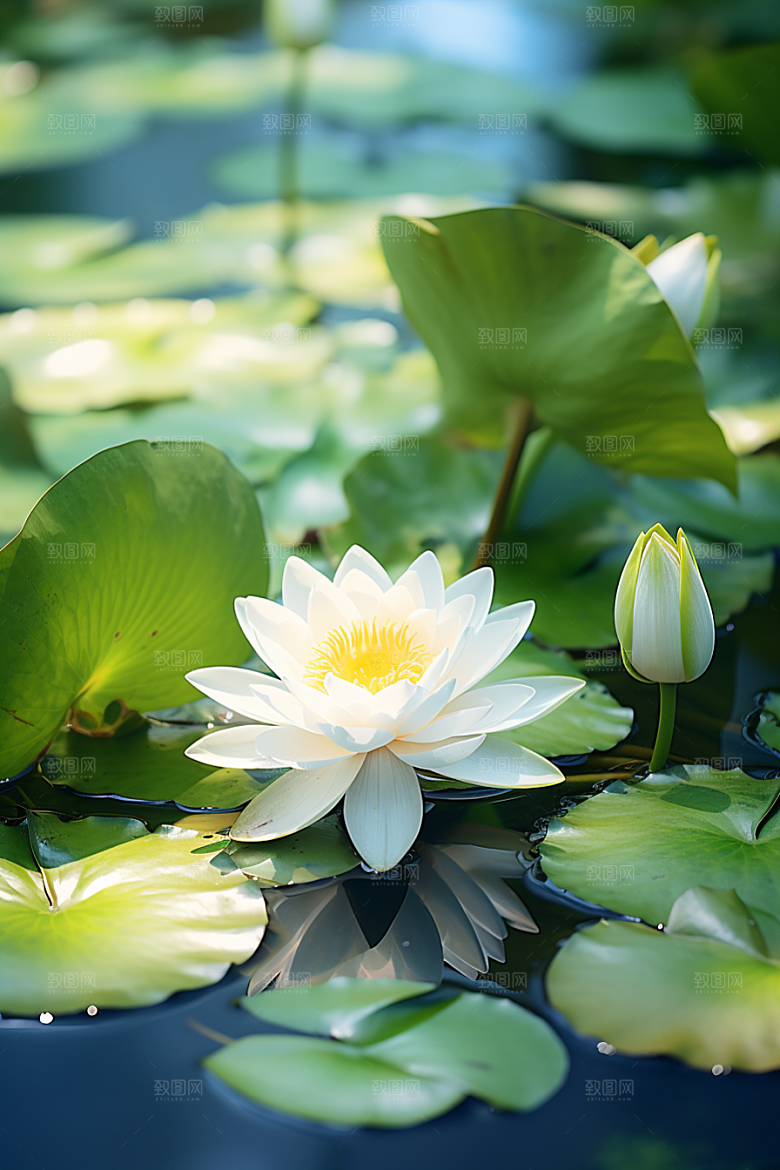 大暑节气夏季素材