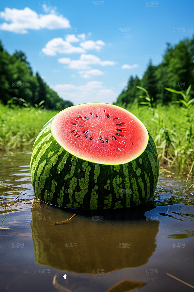 大暑夏季氛围素材