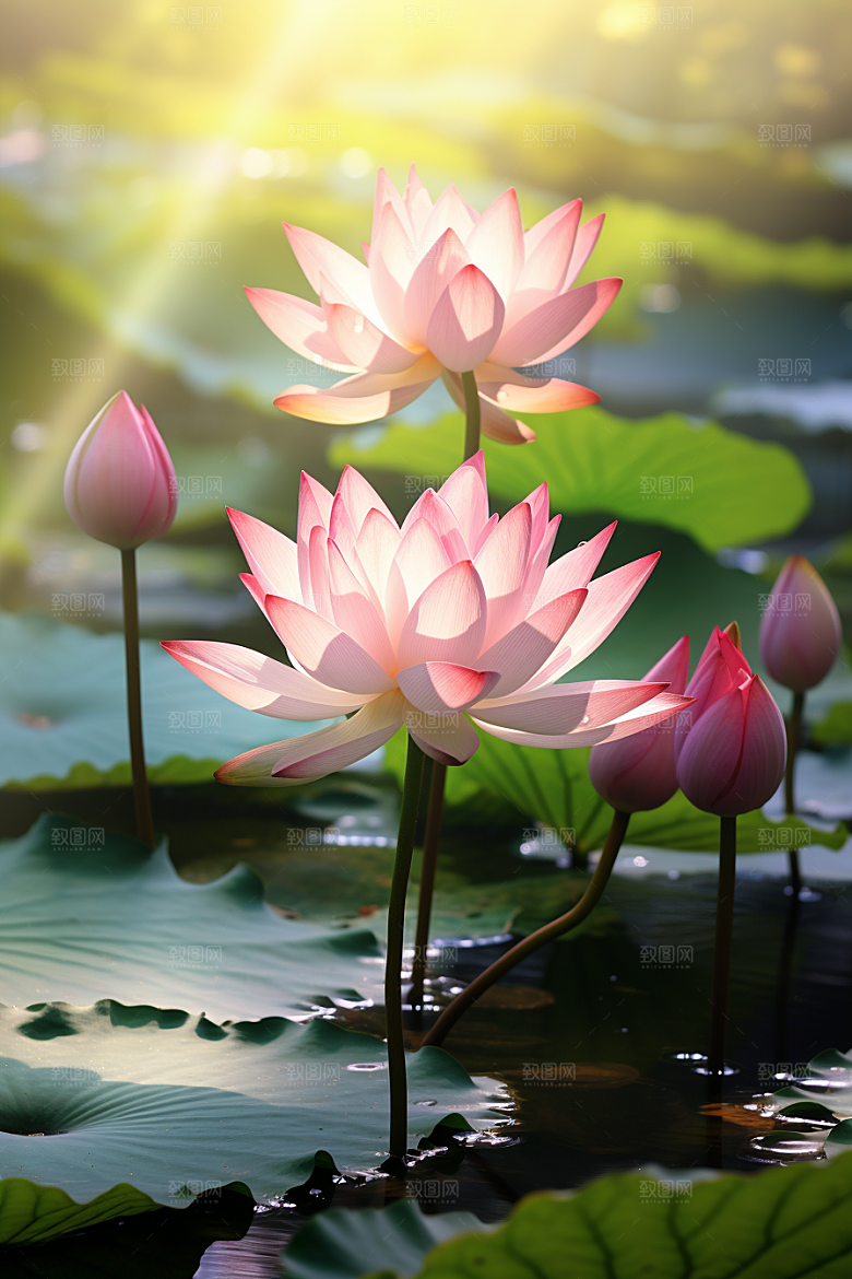 大暑节气元素素材