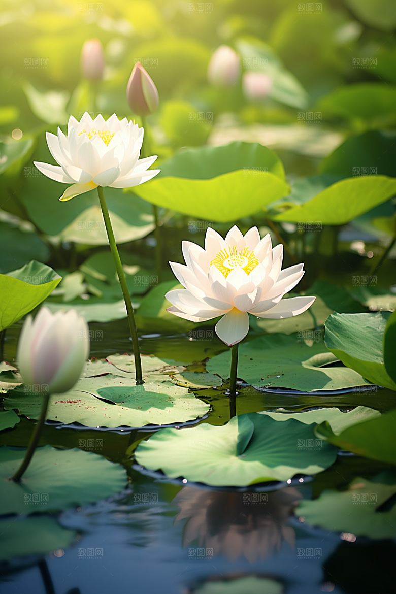 大暑夏天二十四节气素材