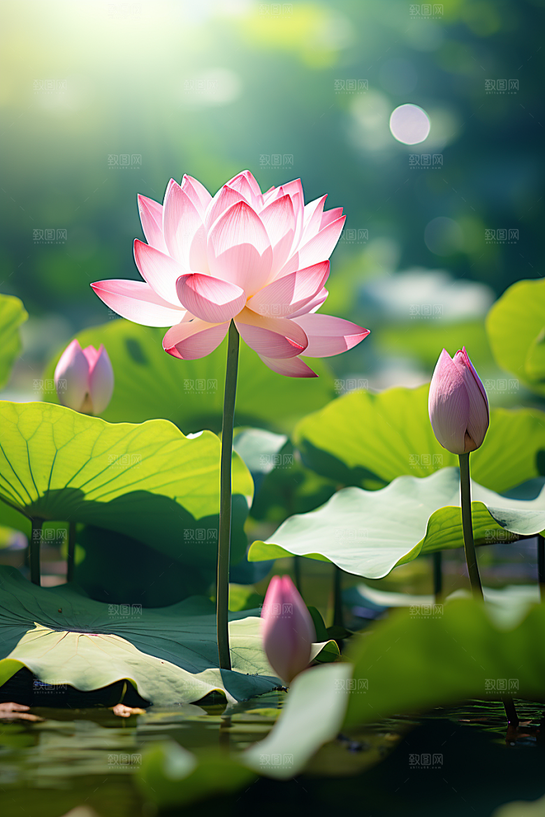 大暑夏季清凉素材