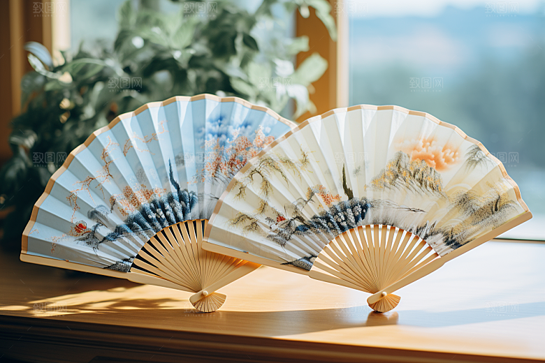 大暑盛夏炎热素材