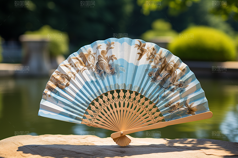 大暑夏季炎热素材