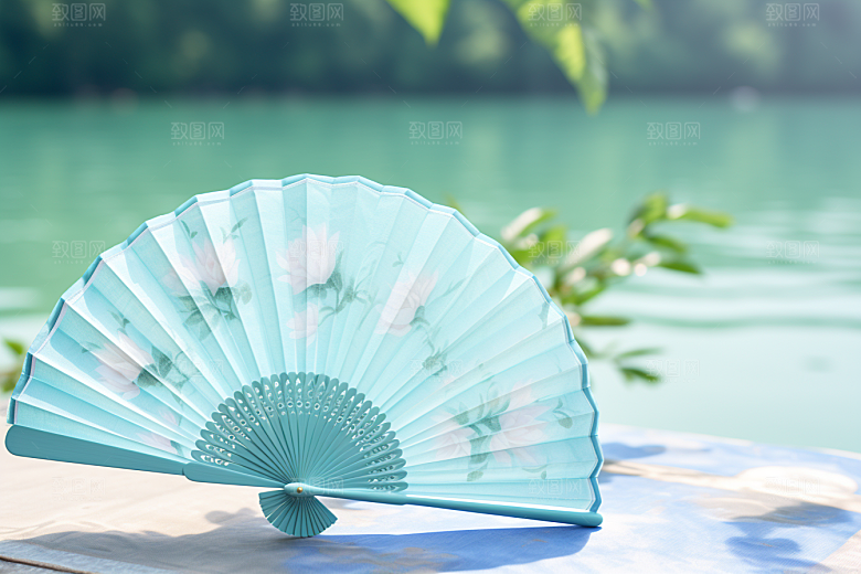 大暑氛围盛夏素材