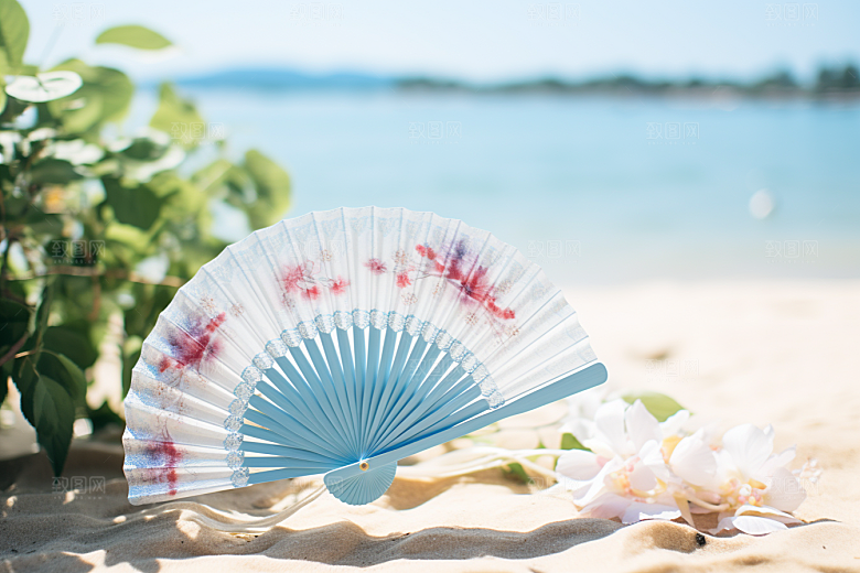 大暑氛围元素素材
