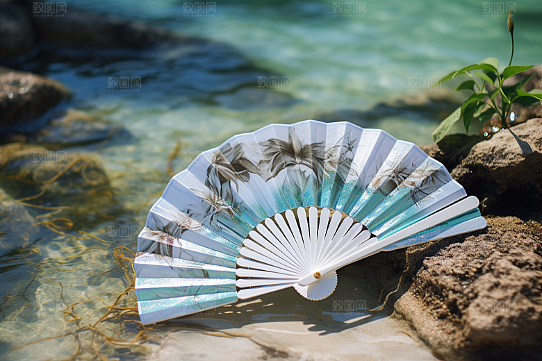 大暑暑气元素素材