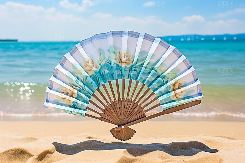 大暑夏天暑气素材