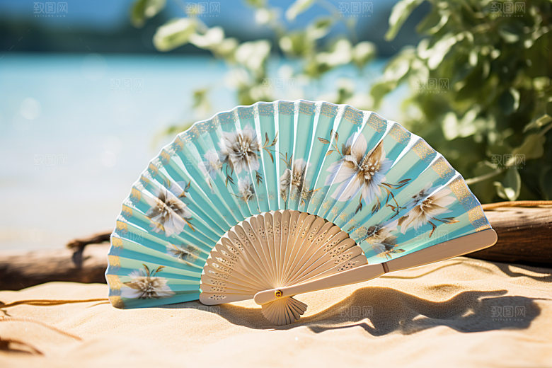 大暑夏天炎热素材