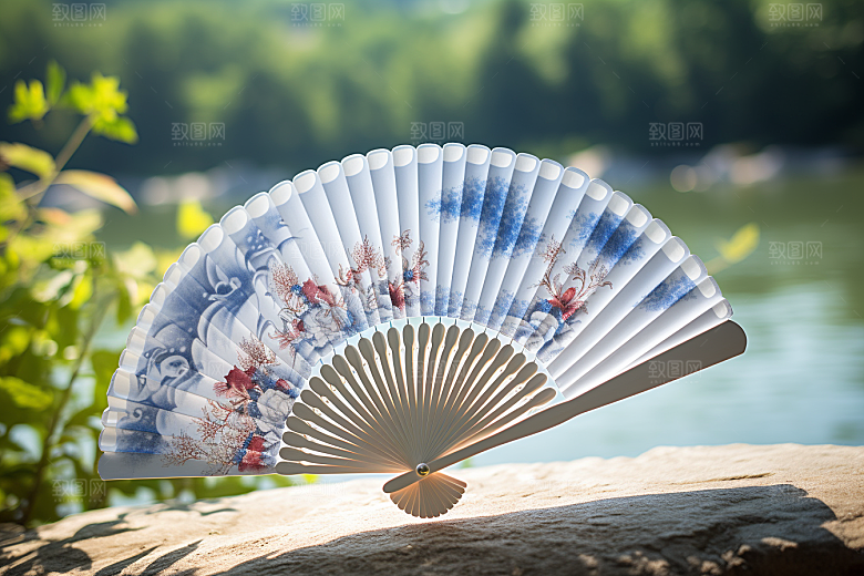 大暑清凉二十四节气素材