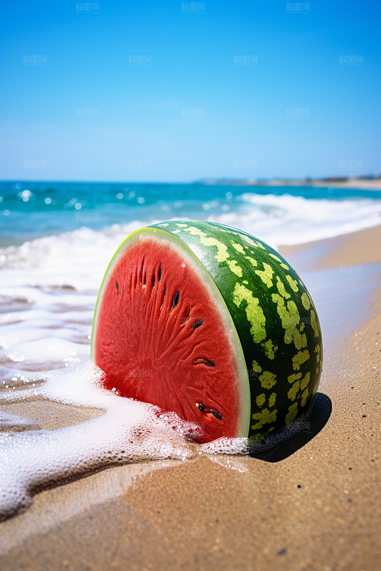 大暑清凉夏季素材