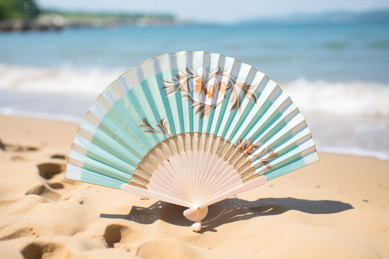 大暑盛夏炎热素材