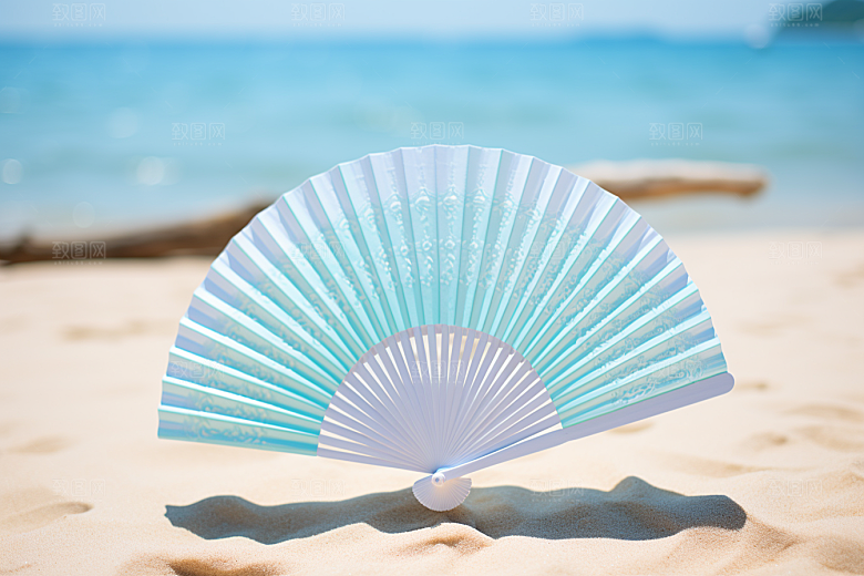 大暑夏季炎热素材