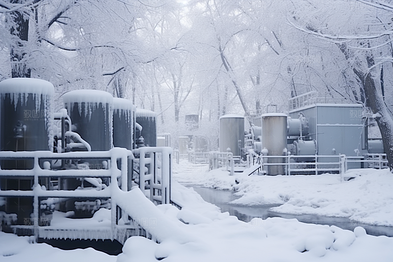 大雪风光高清唯美摄影图