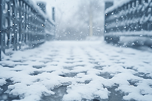 大雪风光环境景色摄影图