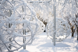 大雪风光冬天自然摄影图