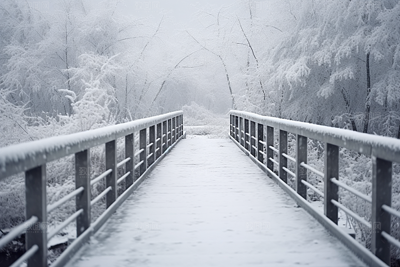 大雪风光户外高清摄影图