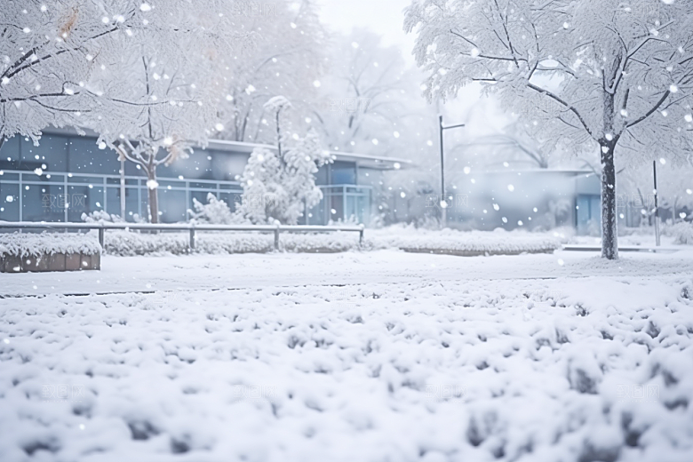 大雪风光冬天高清摄影图