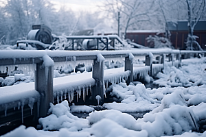 大雪风光冬季高清摄影图