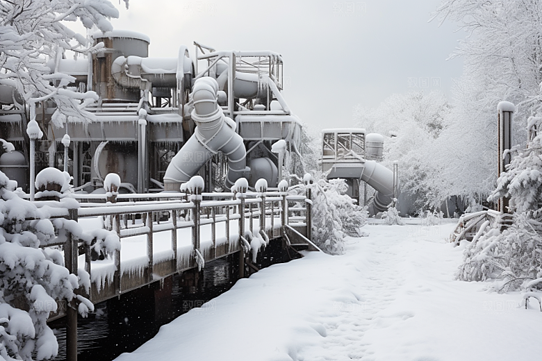 大雪风光环境高清摄影图