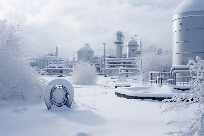 大雪风光景色高清摄影图