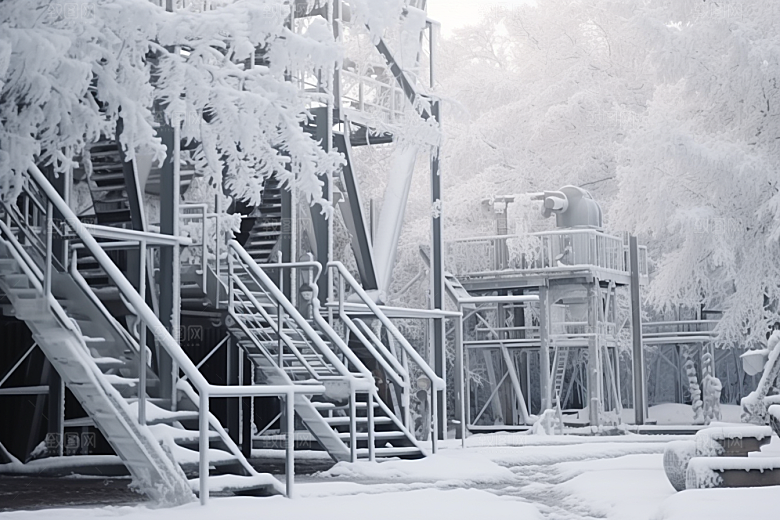 大雪风光环境高清摄影图