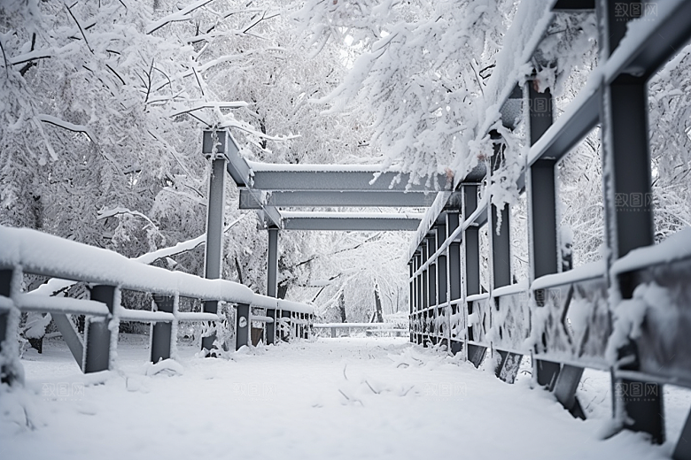 大雪风光冬天高清摄影图