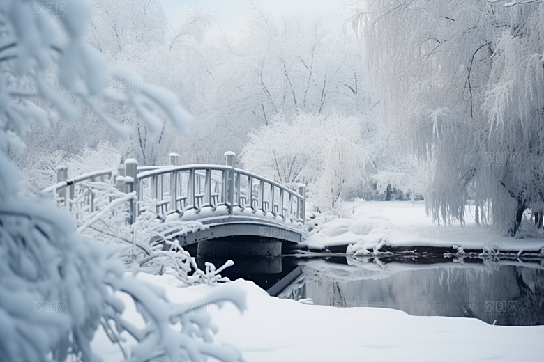 大雪风光环境景色摄影图