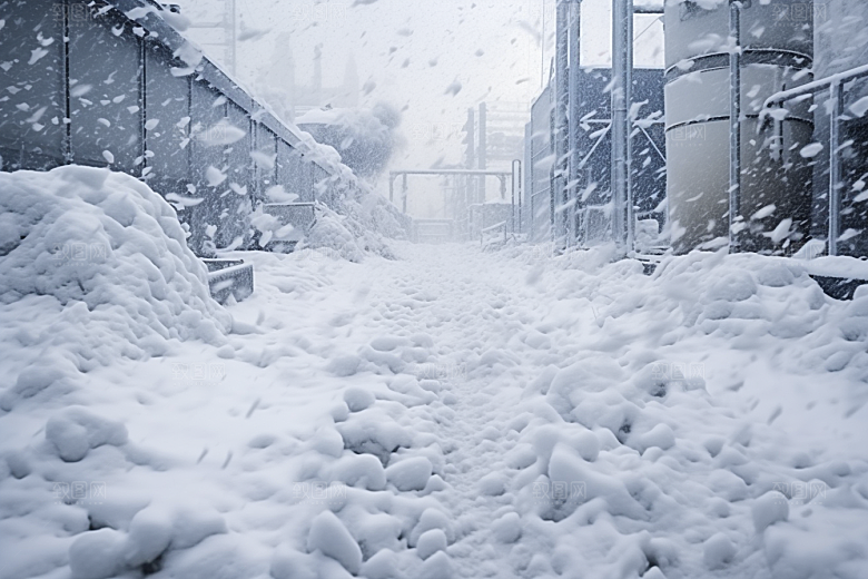 大雪风光高清唯美摄影图