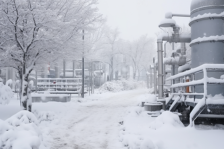 大雪风光景色高清摄影图