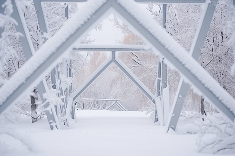 大雪风光冬天高清摄影图