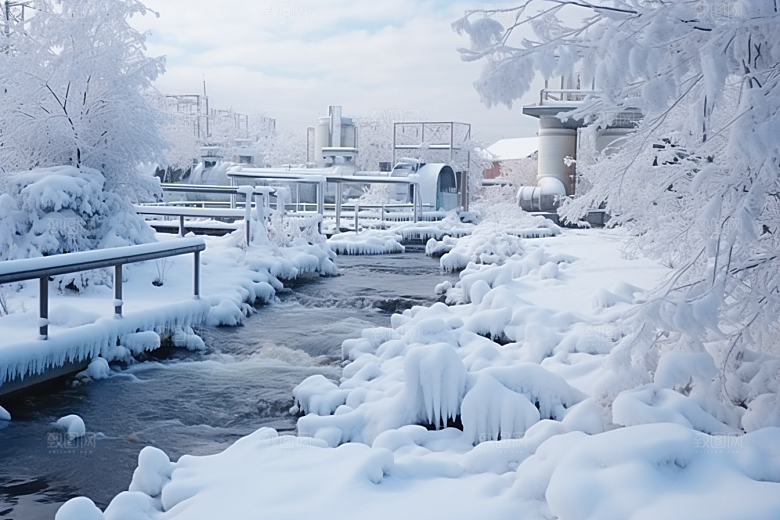 大雪风光环境景色摄影图