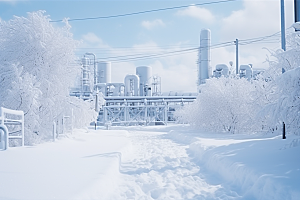 大雪风光冬天冬季摄影图