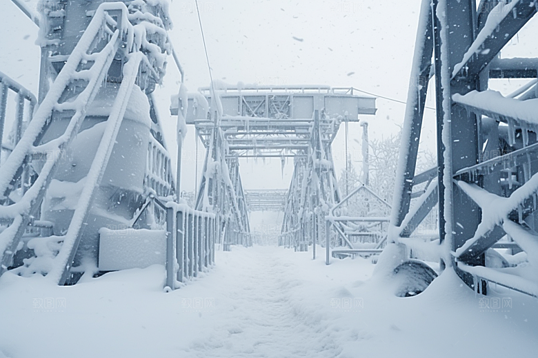 大雪风光室外户外摄影图