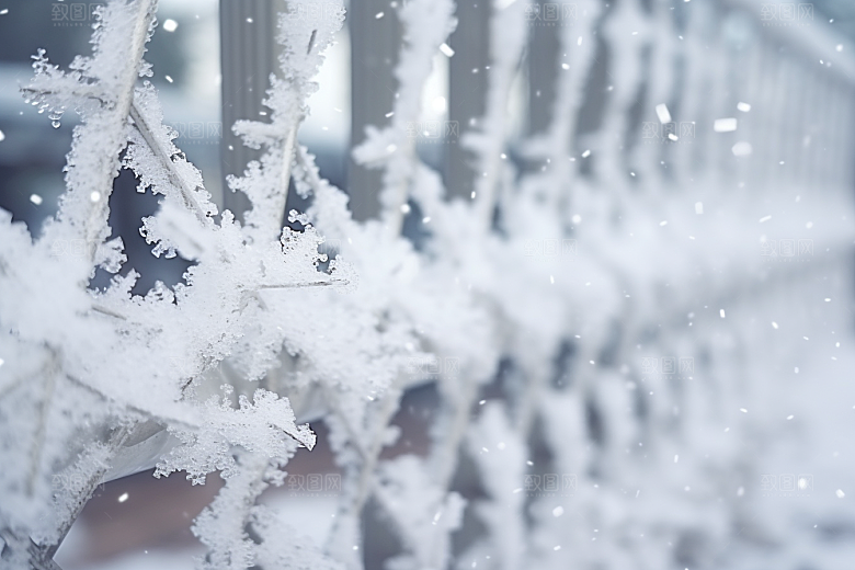 大雪风光环境冬季摄影图